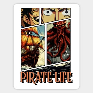 Pirate Life Anime Series Magnet